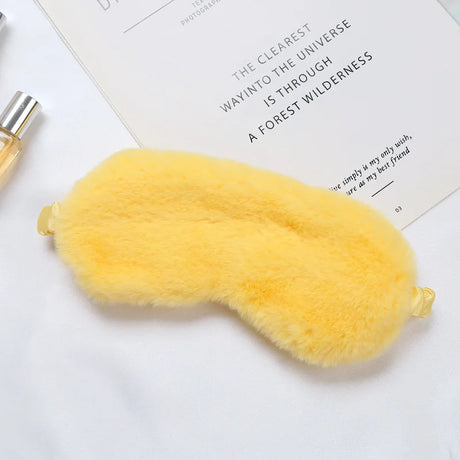 Plush sömnmask med justerbar rem Carvallo