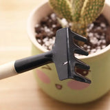 Carvallo Mini Trädgårdsverktygset | Idealiskt för Suculenter & Bonsai | Ergonomisk & Robust | Trä & Stål Carvallo