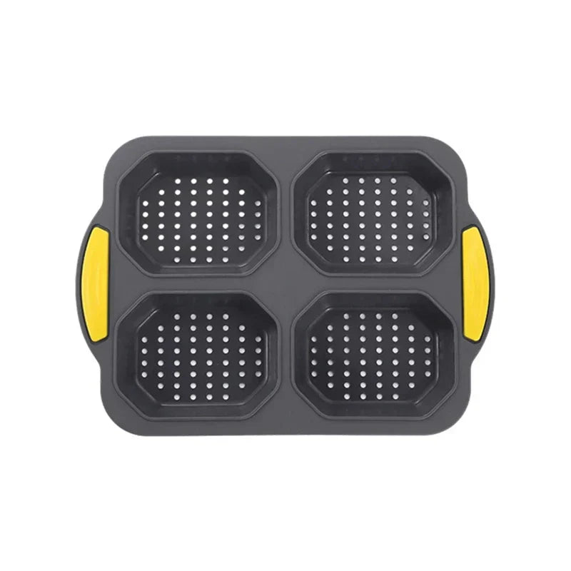 Carvallo SilicoBake | Silikonform för hamburgerbröd | Non-stick & värmeresistent | Fällbar & återanvändbar Carvallo