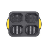 Carvallo SilicoBake | Silikonform för hamburgerbröd | Non-stick & värmeresistent | Fällbar & återanvändbar Carvallo