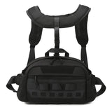 Carvallo Outdoor-Höftväska GearFlex Pro | 30 × 11 × 17 cm | Molle-system, flertalet fickor & bärkomfort | För fiske, vandring & camping Carvallo