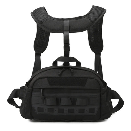 Carvallo Outdoor-Höftväska GearFlex Pro | 30 × 11 × 17 cm | Molle-system, flertalet fickor & bärkomfort | För fiske, vandring & camping Carvallo