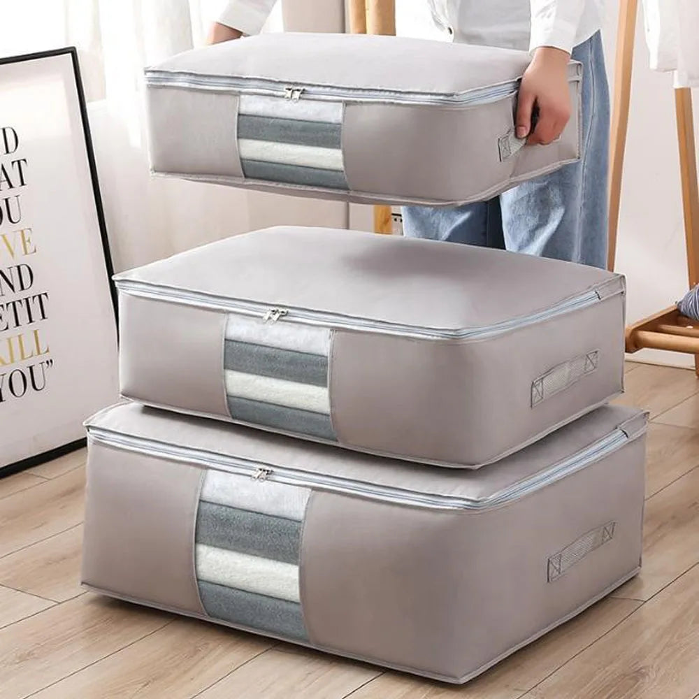 Carvallo Fällbar | För filtar, kuddar & kläder | SoftStow fleeceorganisator Carvallo