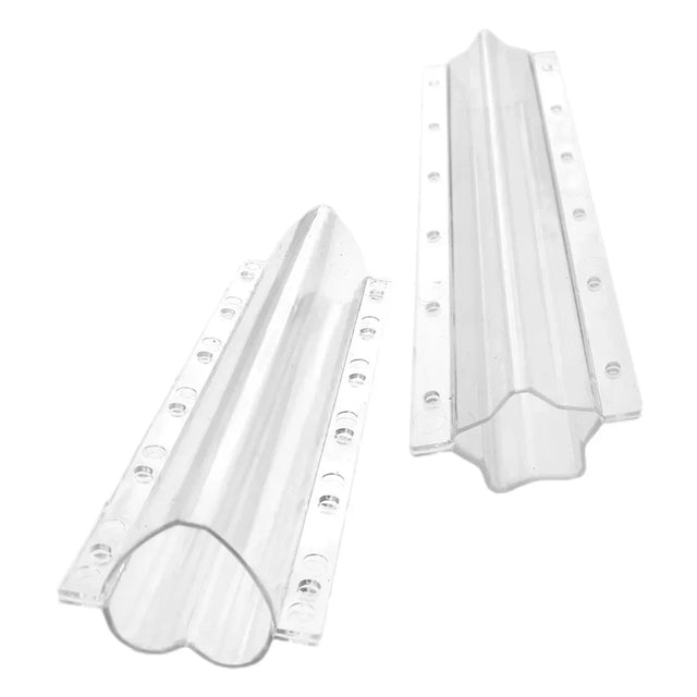 Carvallo Frukt- & Grönsaksform Set | Hjärta & Stjärna | Återanvändbara tillväxtformer i plast | 20 × 6,5 × 4 cm Carvallo