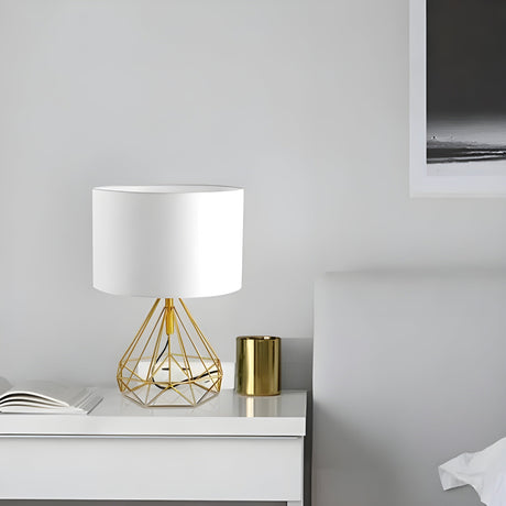 SkandiShade Lampa - Dekorativ BordsLampa i Skandinavisk Design Carvallo