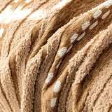 Sahara Style Plush Boho Sofföverdrag Filt Carvallo