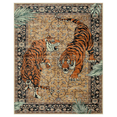 Savage Grace Tiger Tapestry Mattor Matta Carvallo