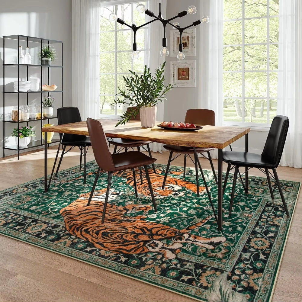 Savage Grace Tiger Tapestry Mattor Matta Carvallo