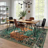 Savage Grace Tiger Tapestry Mattor Matta Carvallo