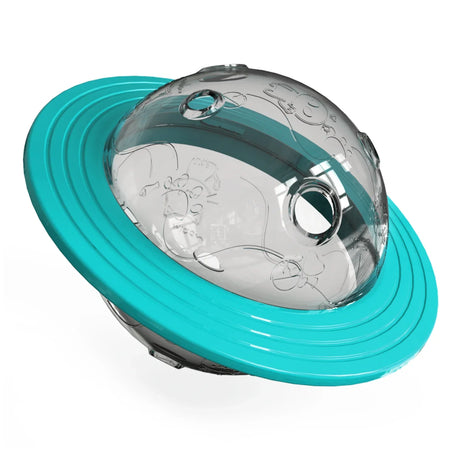 Carvallo Disc Hund- & Kattleksak | Interaktiv Fodersystem & Intelligenstränare | Frisbee & Slow Feeder Carvallo