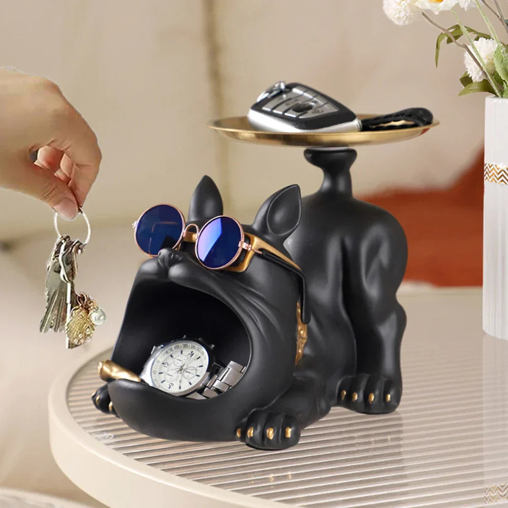 Chic Hund Figur - Lekfull & Stilig Dekor Carvallo