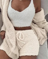 MIROSE Mysigt stickat set (3 delar) MILA Sverige