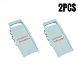 Carvallo 5-i-1 Grönsaksrivare & Rive | Multifunktionell Kökshyvel med Uppsamlingbehållare | Manuell, Säker & Kompakt | För Frukt, Potatis & mer Carvallo