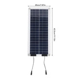 Carvallo Mobilis 100W Solarladdare | Vattentät & Bärbar | Dubbelutgång 12V–24V | För Bil, Motorcykel, Båt & Husbil Carvallo