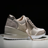 Women's Lace-Up Wedge Sneakers-Shoes for Men-Hemnix-Hemnix
