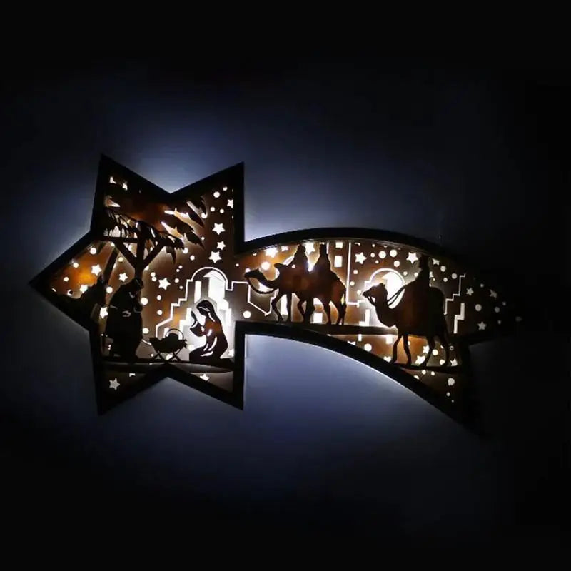 Carvallo - Elegant stjärnljus med invecklat laserskuret design Carvallo