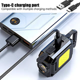 Carvallo Mini Ficklampa | 1000 Lumen | Magnetisk & Återuppladdningsbar | Med flasköppnare & karbinhake Carvallo