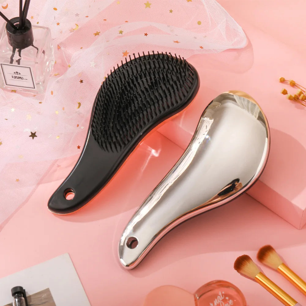 Jonisk massagehårborste - Antistatisk utredare för slätt, frissfritt hår MILA Sverige