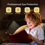 Carvallo 7 LED Lampa för läsning | USB uppladdningsbar | 3 färgtemperaturer & 9 ljusstyrkenivåer | Flexibel & skonsam för ögonen Carvallo