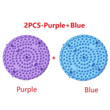 Carvallo StepBalance fotmassage akupressur fotmassage-matta 35 cm | Magnetisk & Bärbar | För avkoppling & muskelstimulering | 1 eller 2 stycken Carvallo