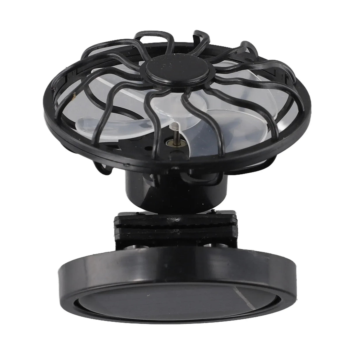 Carvallo-Ventilator SunBreeze ClipFan | Mini-Klämfläkt med solpanel | För utomhusaktiviteter, resor & sport | Handsfree-kylning Carvallo