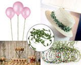 Carvallo Dekoband med konstblad | Grönt bladband | För DIY, bröllop, borddekoration & presentförpackning Carvallo