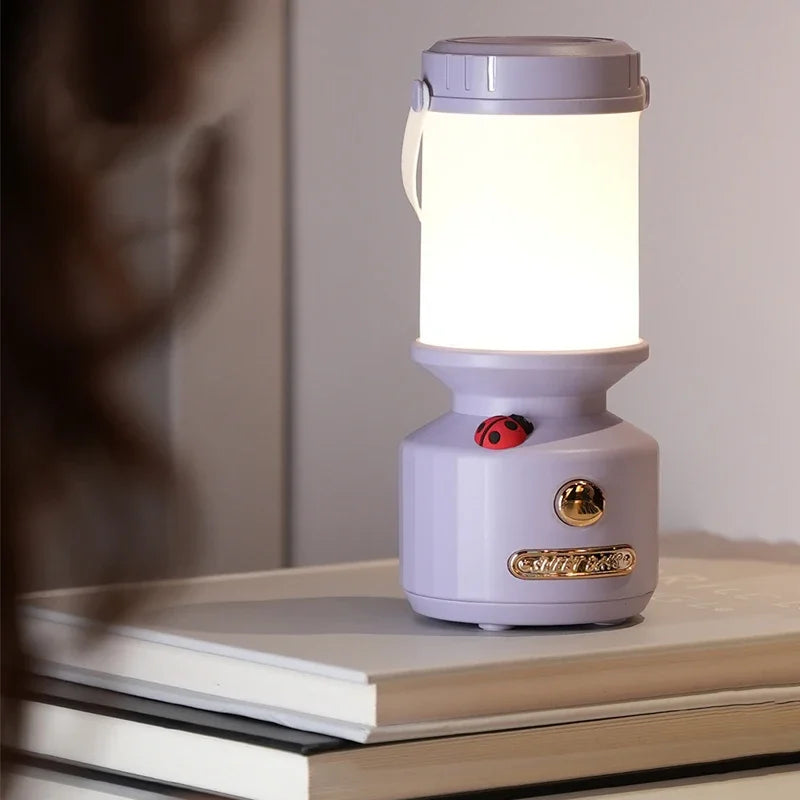 Carvallo Campinglampa Glowvia | 3 ljusfärger | Steglöst dimbar | Typ-C Carvallo