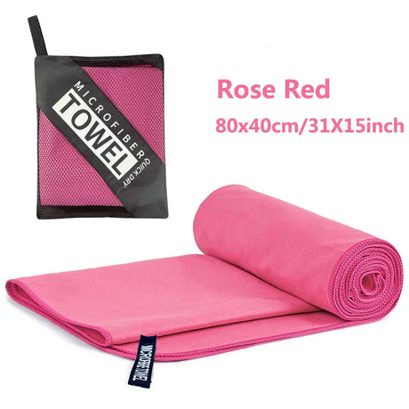 Carvallo Handduk DryWave Pro | Snabbtorkande & Ultralar | 40×80 cm | För Sport, Resor & Strand Carvallo