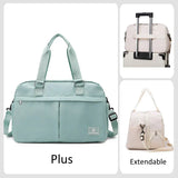 Carvallo Resväska Stor | Utbyggbar & Flerlager | Handbagage & Helgväska | Mycket Förvaringsutrymme Carvallo