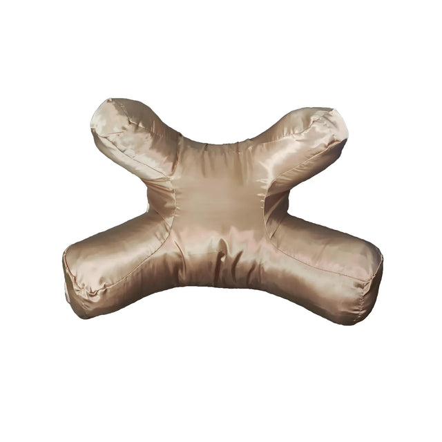 Carvallo ansiktskudde med satinörngott | Minskning av rynkor, ögonfransskydd & anti-akne | Justerbara sovpositioner | Lyx för huden Carvallo