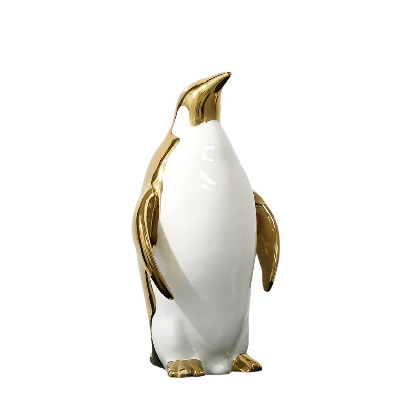 NordiCoast – Elegant pingvinskulptur med slät finish för lyxig och modern inredning Carvallo