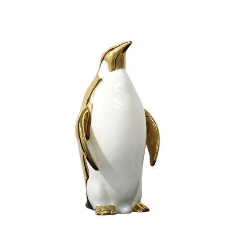 NordiCoast – Elegant pingvinskulptur med slät finish för lyxig och modern inredning Carvallo