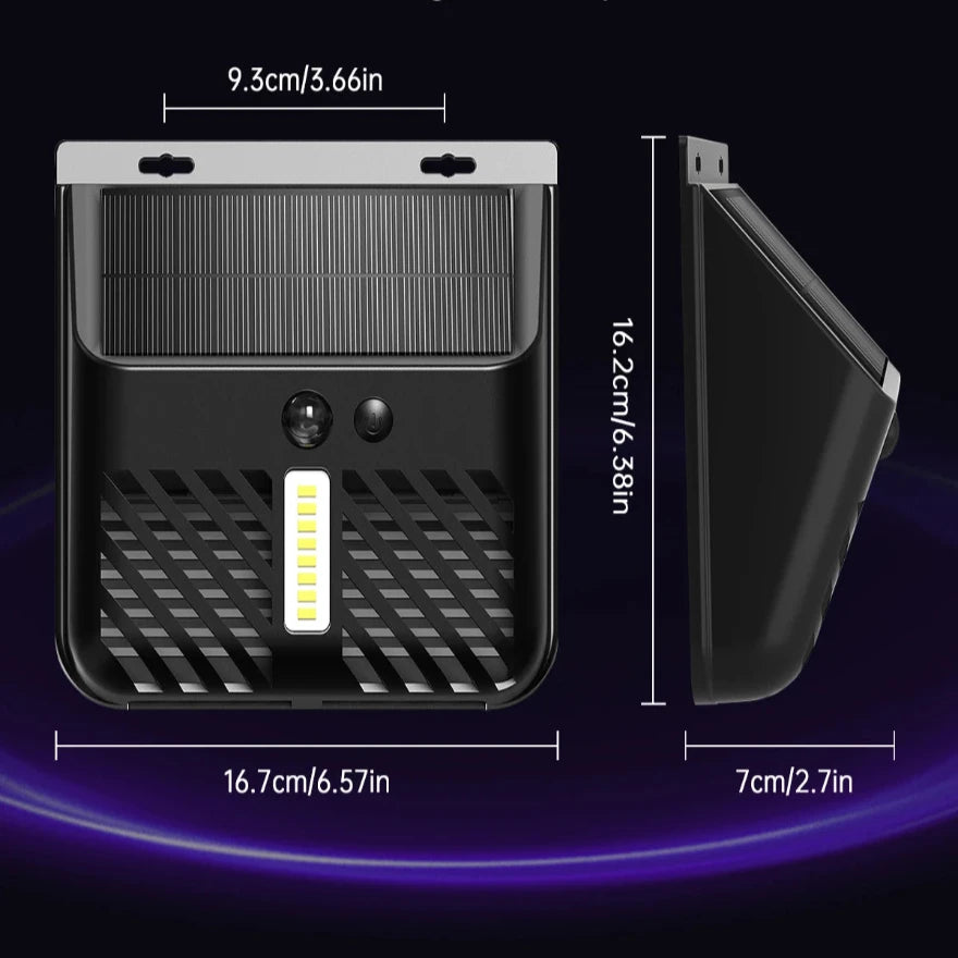 Carvallo - Solcelldriven Insektsdödarlampa För Utomhusskydd Carvallo