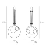 Robust rostfritt stål-Danish Dough Whisk – Hållbar, Ergonomisk design för mångsidig bakning & matlagning Carvallo