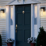 Raiden - Crystal IP65 Utomhus Vägglampa med Aluminiumkropp Carvallo