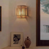 Royallure Handmade Rope Wall Sconce – Varm ambient vägglampa för mysiga vardagsrum Carvallo