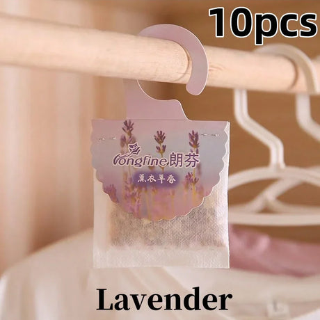 Carvallo Doftpåsar för garderob & rum | 5/10 stycken | Långvarig doft | Med hängare | Aromaterapi & luftrensare Carvallo