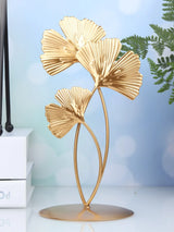 Metalliska Blad Ornament - Elegant och Modern Carvallo