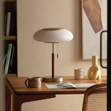PureGlass Bordslampa – Minimalistisk Vit Glaslampa i Nordisk Design Hemnix