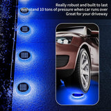 Carvallo StepGlow LED Solterrassljus | IP68 Vattentålig | För Trappor, Vägar & Staket | Väggmontering | 30 lm Ljusstyrka Carvallo