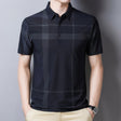Slim-Fit Plaid Polo för män Bellasverige