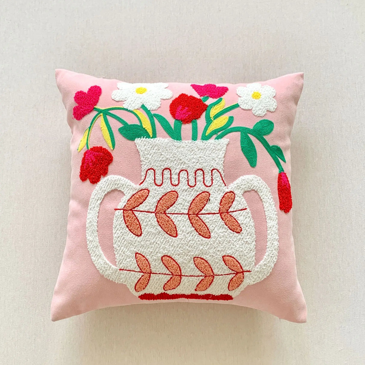 Carvallo – Jacquard Kuddöverdrag med Fina Solrosmönster Carvallo