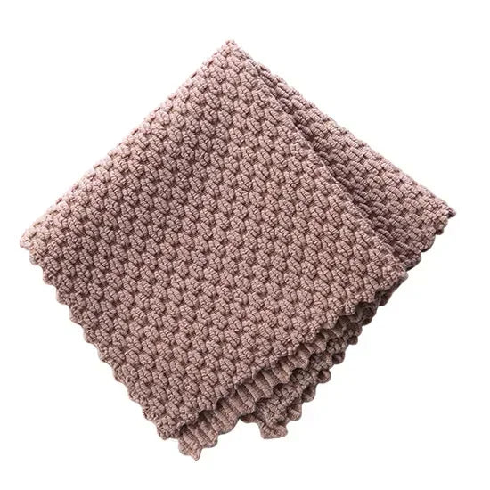 Carvallo PureWisch | Mocka-utseende | Ultra absorberande & luddfri | För kök & disk | 25×25 cm Carvallo