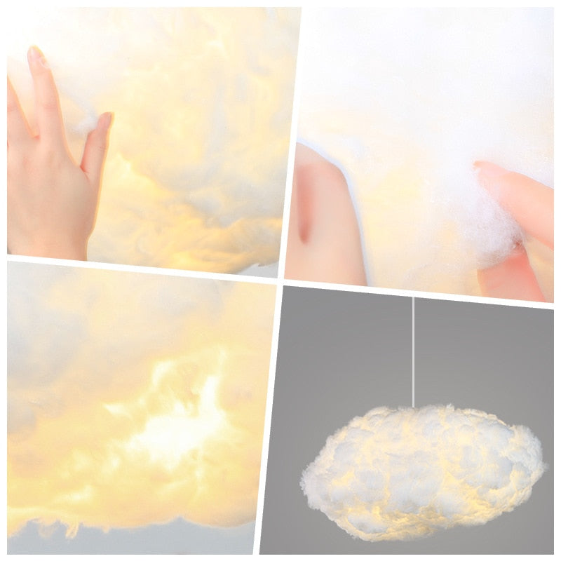 Cloud Lighting – Drömlik Taklampa med Mjuk Belysning Hemnix