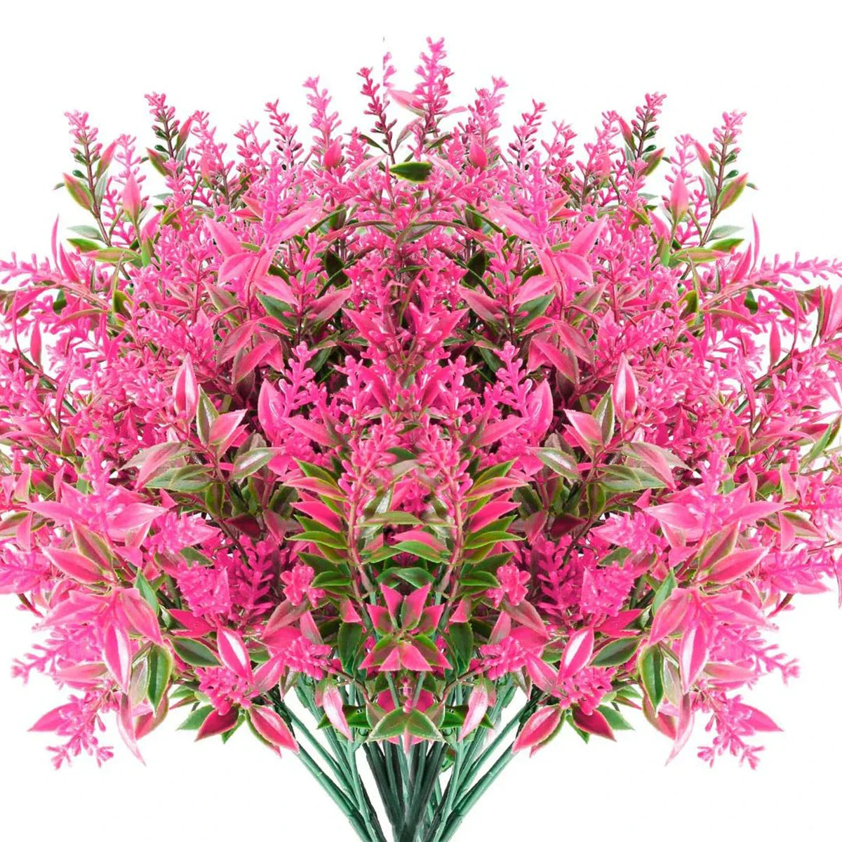 Carvallo 12-pack konstgjord lavendel | Konstväxter för bröllop, vaser, kronor & dekoration | För inomhus & utomhus Carvallo