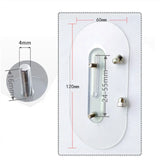 Carvallo Väggkrok FixPro DuoHook 2-pack | Stark lim | Sömlös & justerbar | För bilder, hyllor & väggdekoration Carvallo