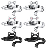 Carvallo Häkel- & Strickfadenführer 2er Set | Justerbar garnring för fingrar | För snabbare & jämnare arbete Carvallo