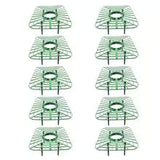 Carvallo växtstöd för jordgubbar 5-pack/10-pack | 45° skydd design | Platsbesparande & Stabil | För jordgubbar, tomater & paprika Carvallo