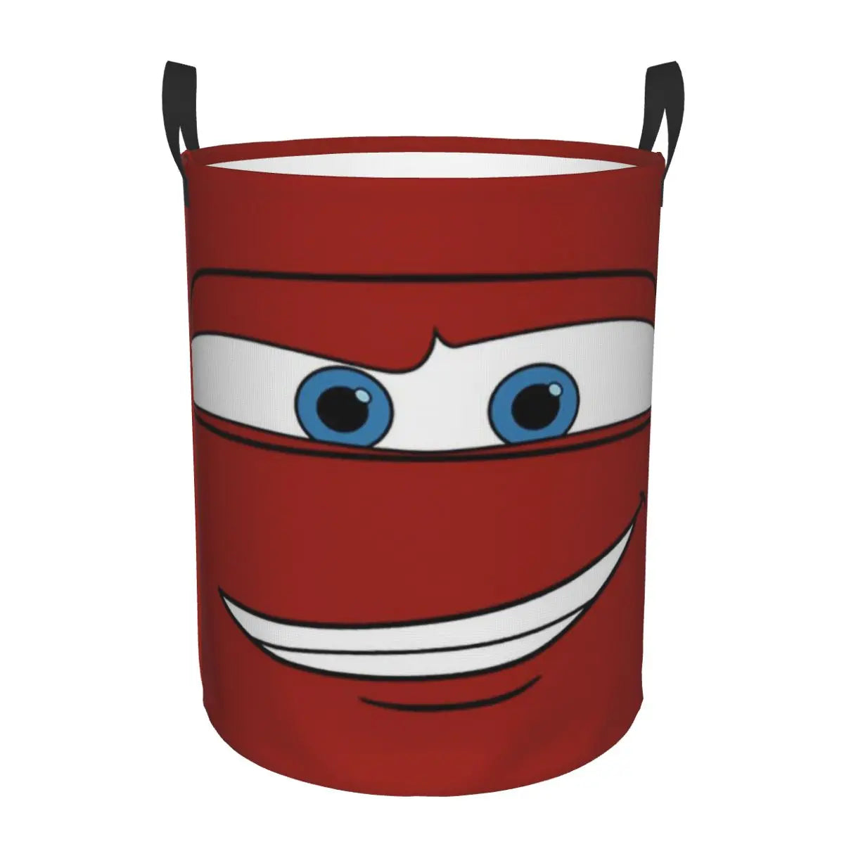 Bilar Lightning McQueen Tvättkorg – Rymlig och Fällbar Korg för Kläder Carvallo