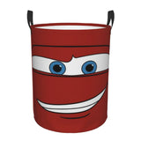 Bilar Lightning McQueen Tvättkorg – Rymlig och Fällbar Korg för Kläder Carvallo